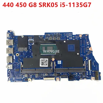HP Probook 440 450 G8 Nešiojamas Plokštė DAX8QMB28A0 I5-1135G7 SRK03 I5-1145G7 DDR4 100% Visiškai Išbandyta