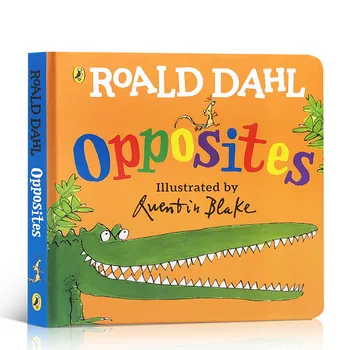 Milu Originalo anglų Roald Dahl knygos Priešingybės Vaikų Paveikslėlių Knygą Valdybos Hardcover