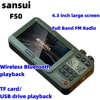 Sansui F50 Retro Vaizdo Radijo caixa de som 