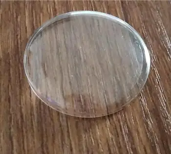 Aukštos Iškilios Plastiko Žiūrėti Stiklas Priekinio Dangtelio 28mm iki 37.5 mm Skersmens Laikrodžių W3478
