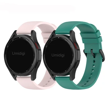 Didmeninė Žiūrėti Juostų Uwatch 2/ Umidigi Uwatch 2S 3S Smartwatch 22mm Silikono Riešo Dirželiai Garmin Venu 2/ Vivoactive 4