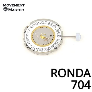 Naujas Šveicarijos RONDA 704 Judėjimas 2 Vertus Kvarco Judėjimas 704 Dieną, 3/6 Žiūrėti Remonto Judėjimo atsarginės Dalys