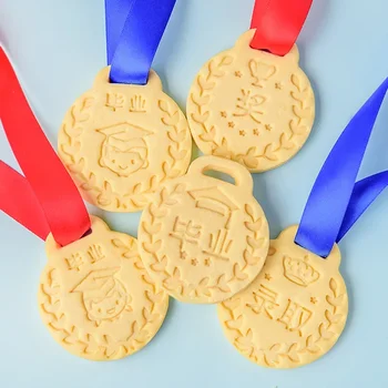 Medalis Ženklelis Mokyklos Bakalauro Bžūp Sausainių Pelėsių 2023 Baigimo Sezono Cookie Cutter Namų 