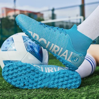 Kokybės Chuteira Visuomenės Futbolo Batai Haaland Didmeninė Trinkeles Futbol Anti-Slip Mados Futbolo Bateliai Futsal Mokymo Sneaker.