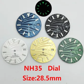 NH35 dial Watch dial S dial Žalios Šviesos rinkimo Tinka NH35 NH36 judėjimo žiūrėti, priedai, Laikrodžių taisymo įrankis