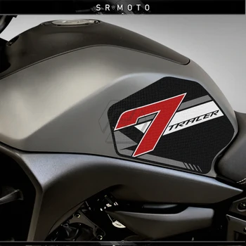 Už Yamaha BANDOMŲJŲ 7 2021-2022 Motociklo Accessories Pusėje Tank Pad Apsaugos Kelio Danga Kilimėlis